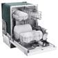 Midea 24" Built-In Front Control Dishwasher in White, , large