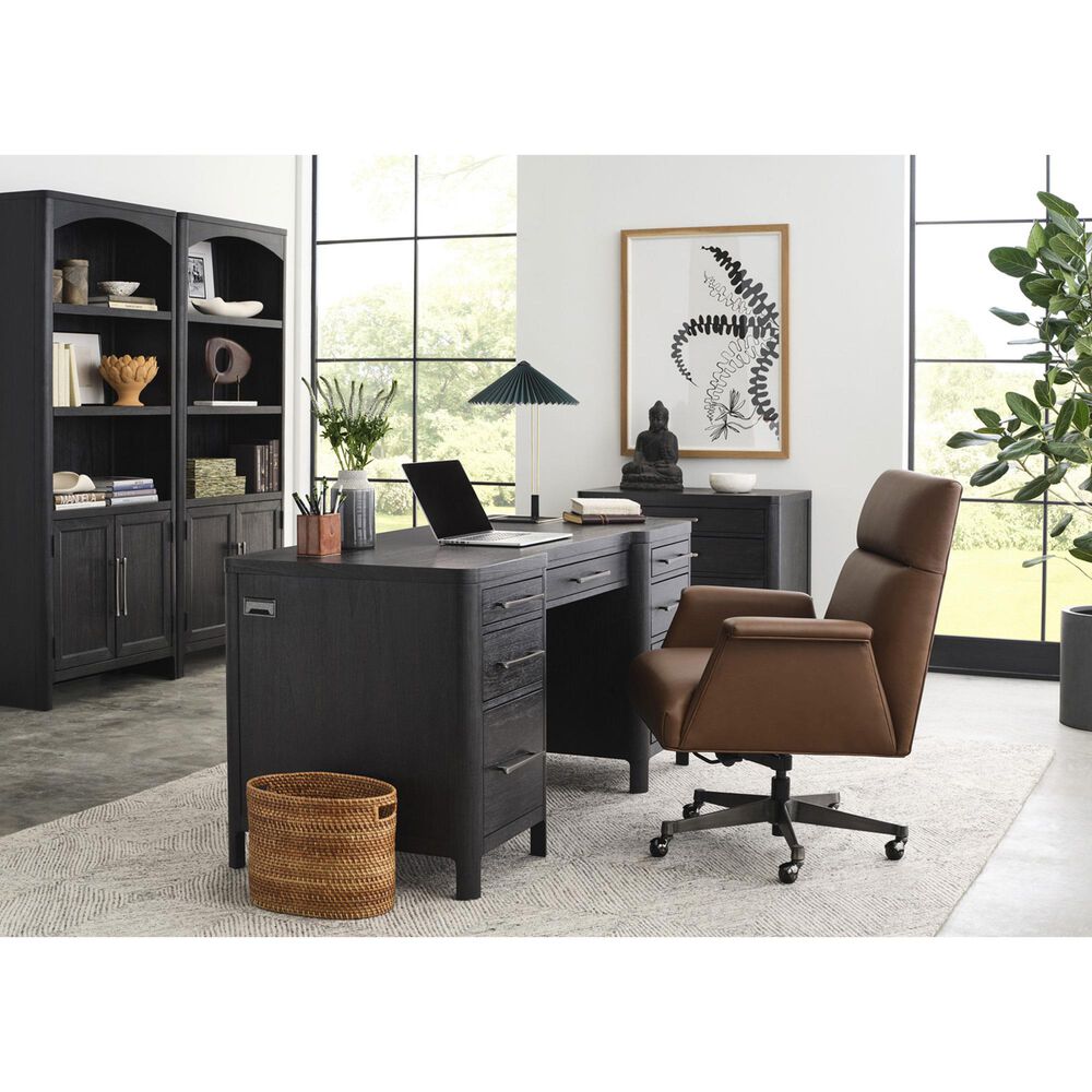 Riva Ridge Sloane 66&quot; Executive Desk in Mink, , large