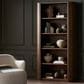 Four Hands Bolton Pilar Bookcase in Almond Oak, , large