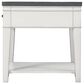 Martin Svensson Home Del Mar End Table in Antique White/Grey, , large