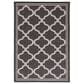Safavieh Bermuda 5"3" x 7"6" Charcoal and Ivory Indoor/Outdoor Area Performance Rug, , large