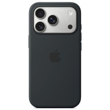 Apple Silicone Case with MagSafe in iPhone 17 Pro in Black, , large