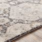 Surya Indigo IGO-2307 2" x 2"9" Black, Tan and White Scatter Rug, , large