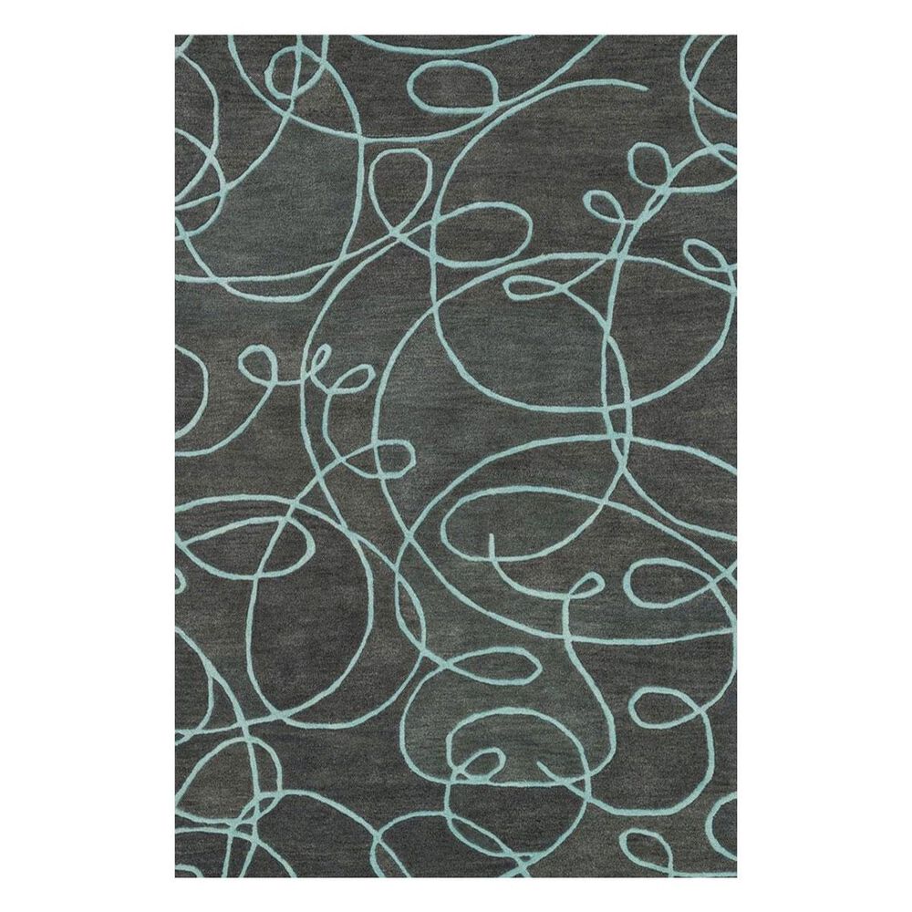 Loloi Nova NV-03 7'6"Square Grey/Mist Area Rug, , large