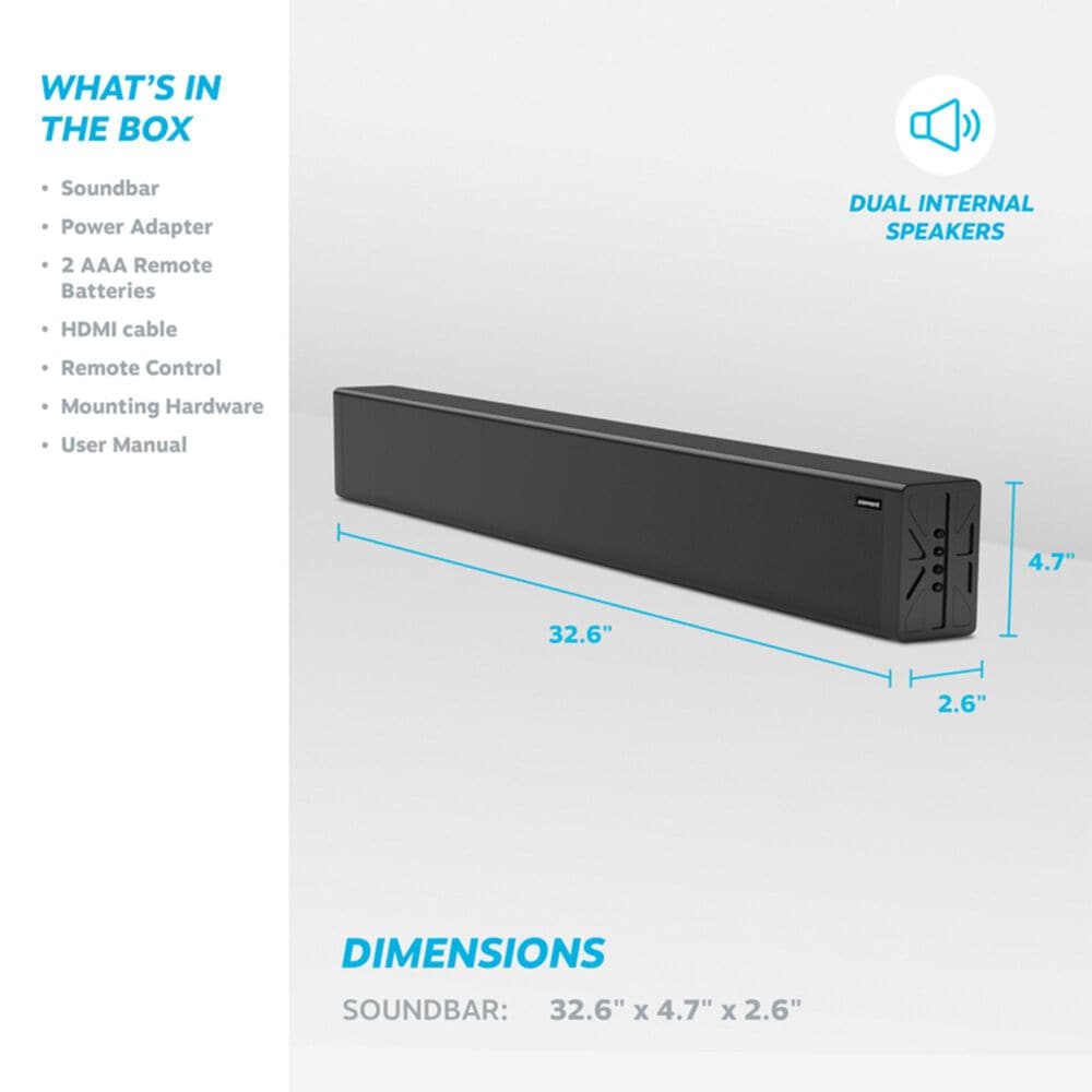 Element 2.0 Outdoor Sound Bar, , large