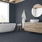Emser Heksa Navy 8" x 9" Porcelain Tile, , large