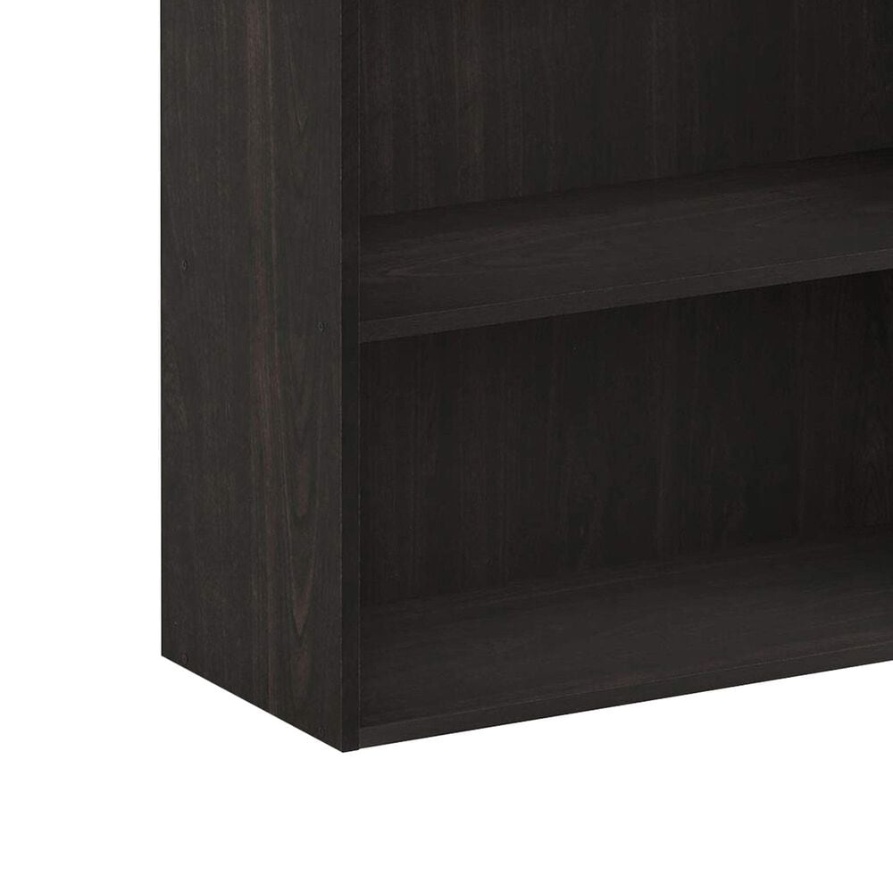 HOMLUX 3-Tier Open Shelf Bookcase in Espresso, , large