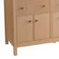 Kohler Malin 60" Double Bathroom Vanity in White Oak with 3 cm White Quartz Top and Rectangular Sinks, , large