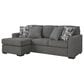 Ashley Gardiner Reversible Sofa Chaise in Pewter, , large