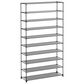 Timberlake Lavish Home Tiered Shoe Rack in Black, , large