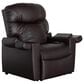 Lounge Maya Large Power Lift Recliner with Nirvana Heat and Air Massage in Brisa Coffee Bean, , large