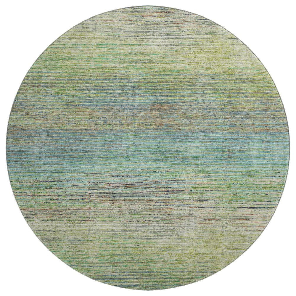 Dalyn Rug Company Trevi TV1 8" Round Aloe Area Rug, , large