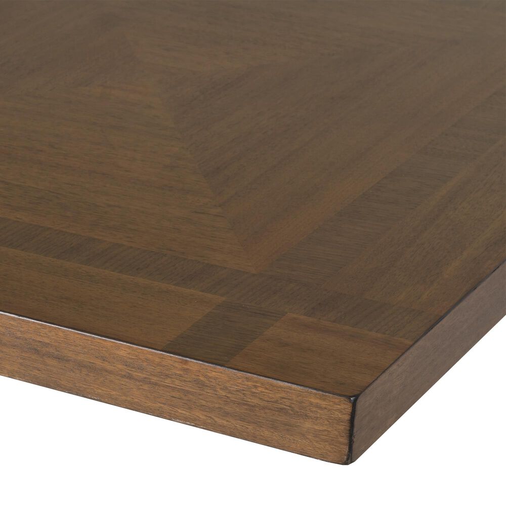 Linon Home Decor Callahan Dining Table with Leaf in Brown - Table Only, , large