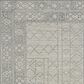 Amer Rugs Berlin 9" x 13" Gray and Beige Area Rug, , large