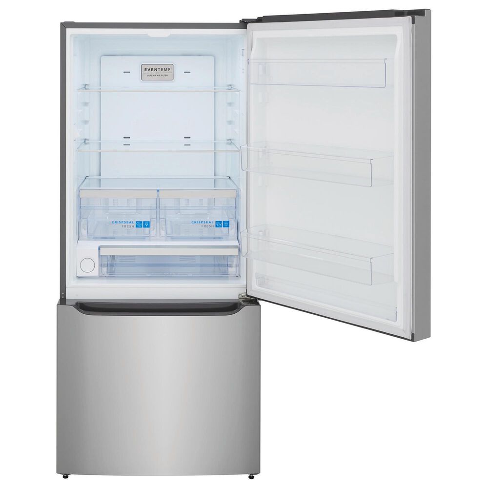 Frigidaire Gallery 20.32 Cu. Ft. Standard-Depth Bottom Freezer Refrigerator in Stainless Steel, , large