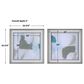 Uttermost Mist Shapes 25" x 25" Framed Print in Blue and Gray (Set of 2), , large