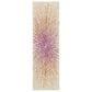 Safavieh Evoke EVK228R 2"2" x 9" Fuchsia and Cream Runner, , large