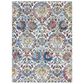 Nourison Ankara Global ANR06 2"4" x 8" Ivory and Blue Runner, , large