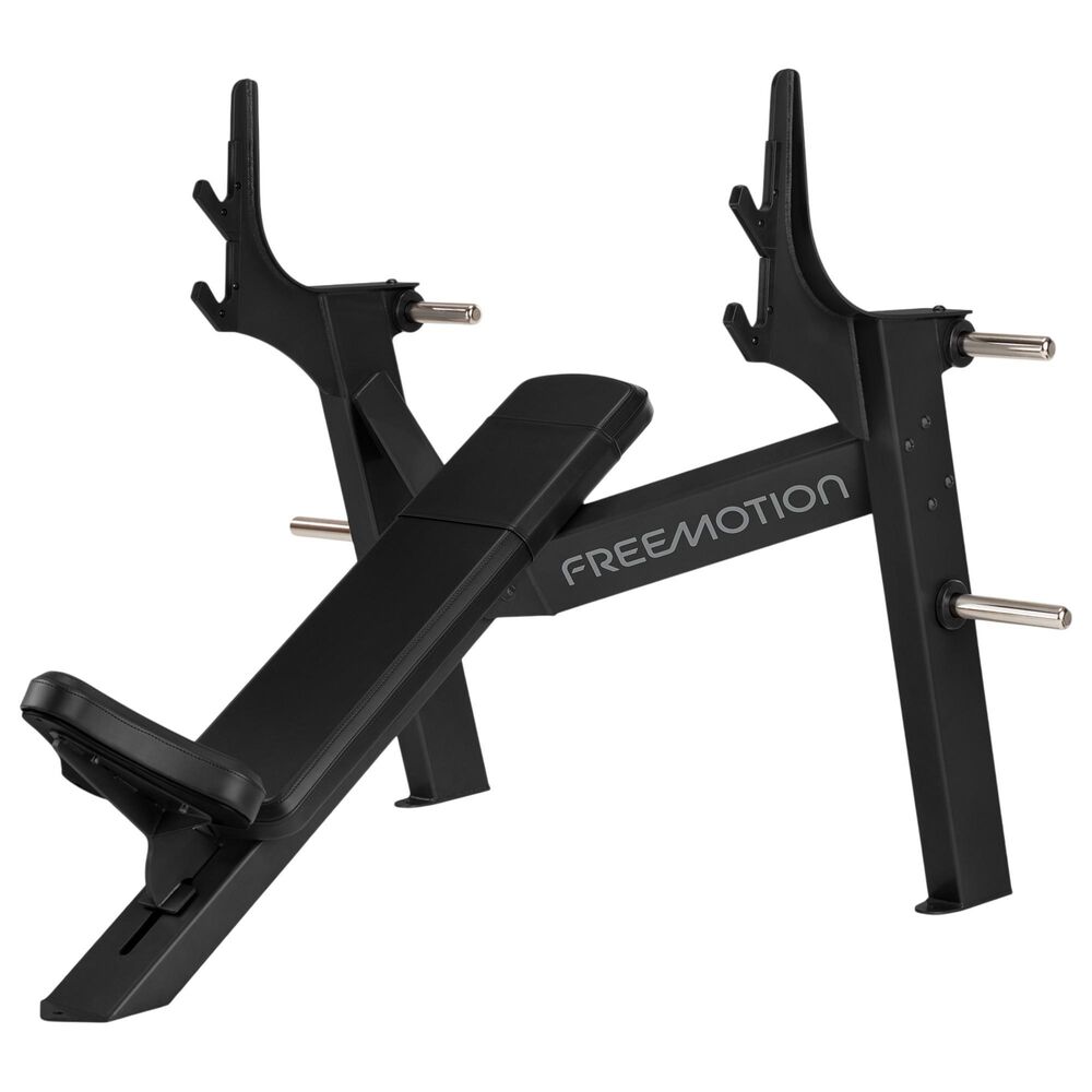 FreeMotion Olympic Incline Bench in Black, , large