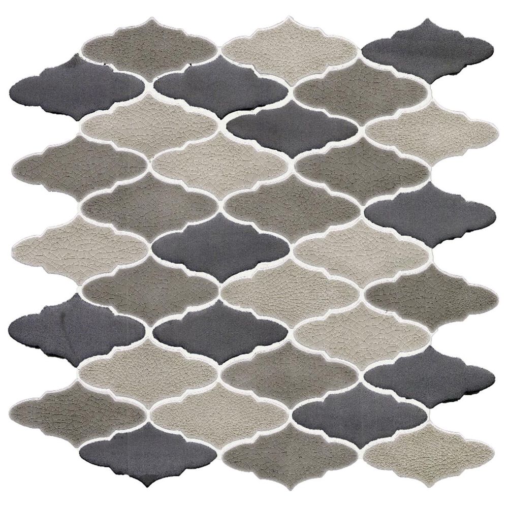 Soci Cityscape Ashford Blend Monaco 11.22" x 12.60" Ceramic Mosaic Sheet, , large