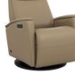 Fjords Crown Small Power Swivel Recliner in Tan, , large
