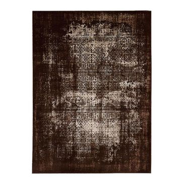 Nourison Karma KRM01 5"3" x 7"4" Latte Area Rug, , large