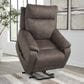 Ashley Crestmeade Power Lift Recliner in Espresso, , large