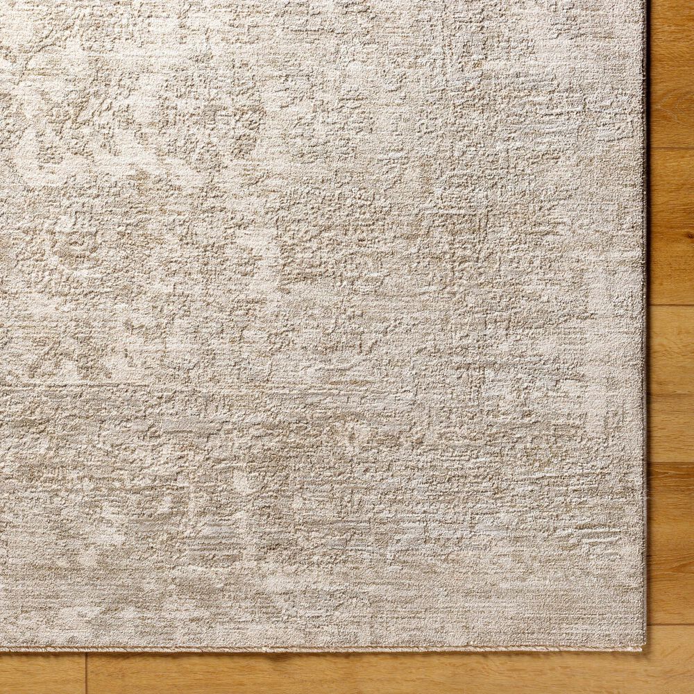 Surya Masterpiece Cream, Medium Gray and Light Gray 7'10" x 10'2" Area Rug, , large
