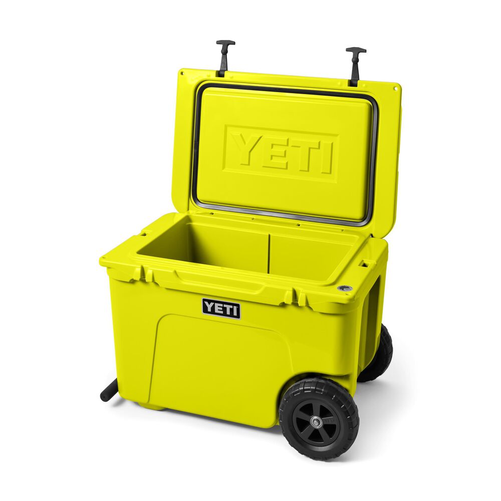 YETI Tundra Haul Wheeled Cooler in Firefly Yellow, , large