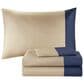 Hampton Park Robbie 9-Piece Full Comforter Set in Navy and Multicolor, , large