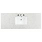 James Martin Vanities Laurent 60" Single Bathroom Vanity in Light Natural Oak with 3 cm Eternal Jasmine Pearl Quartz Top and Rectangular Sink, , large