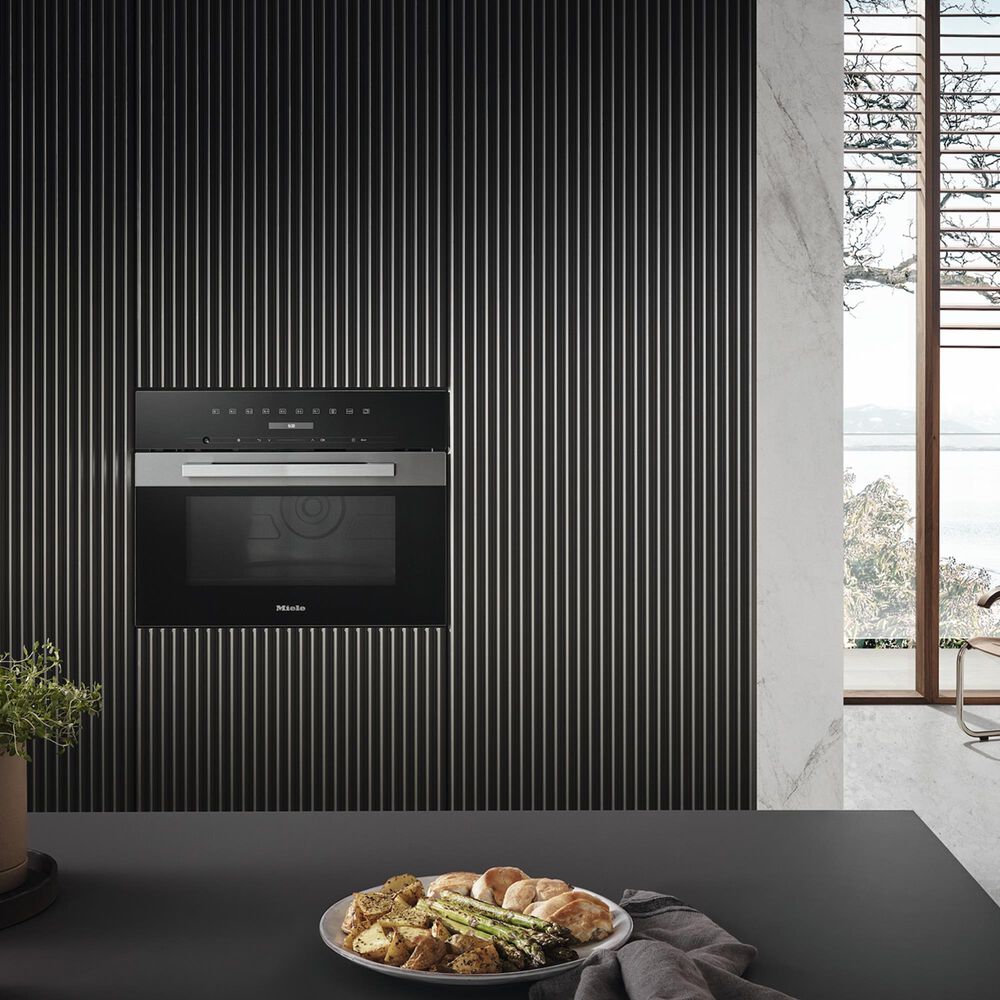 Miele 1.62 Cu. Ft. Built-In Microwave Oven in Stainless Steel, , large