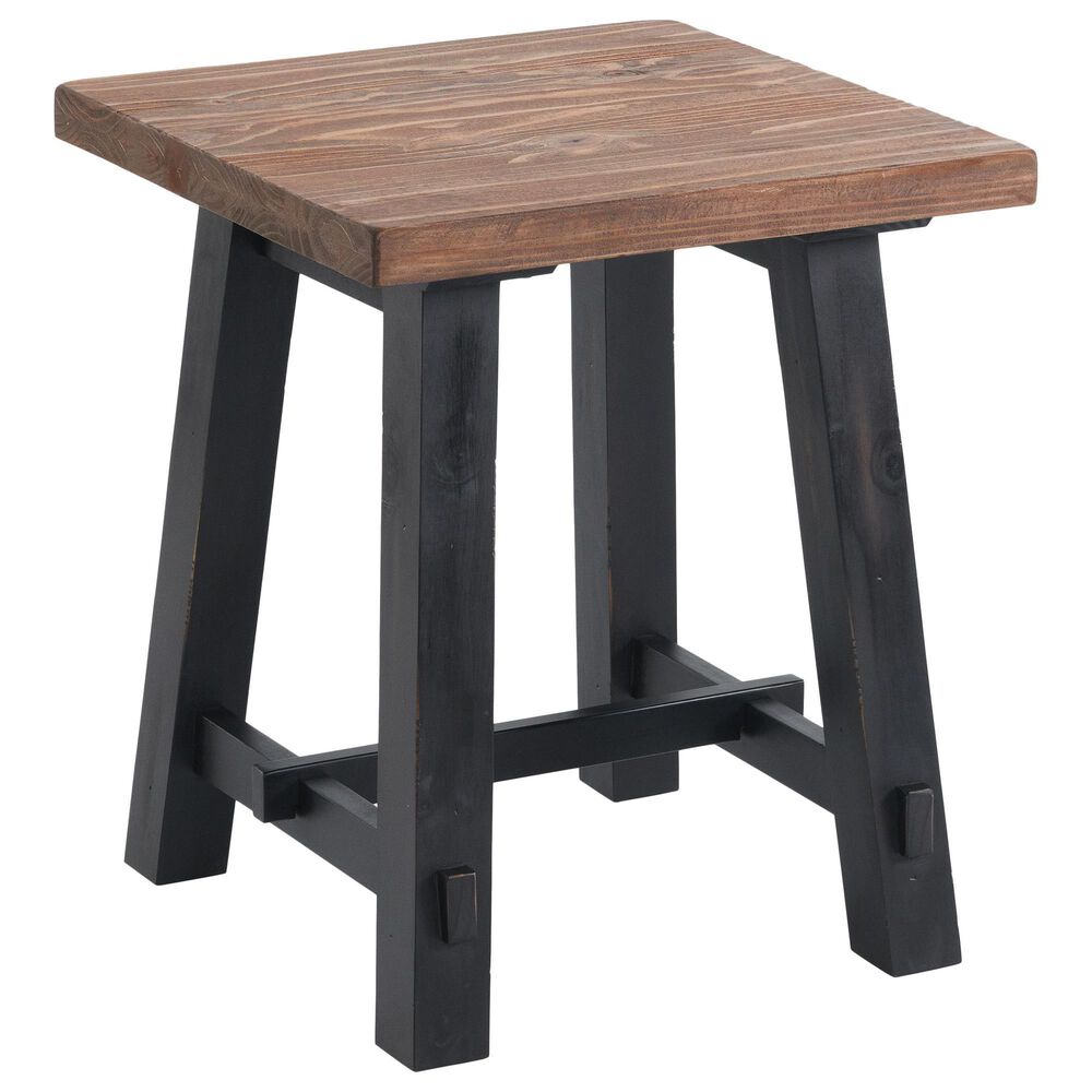 Timberlake Adam Side Table in Black and Natural, , large