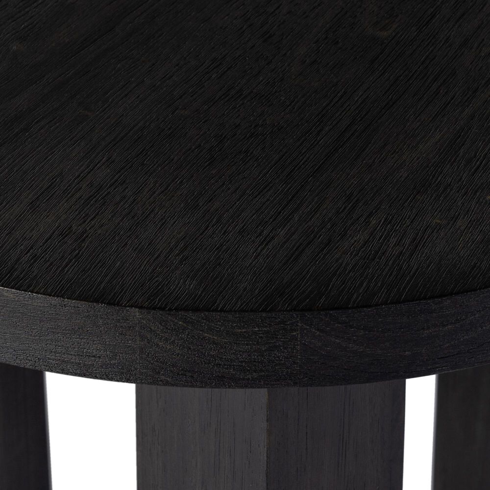 Four Hands Mesa End Table in Ebony Parawood, , large