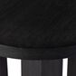Four Hands Mesa End Table in Ebony Parawood, , large