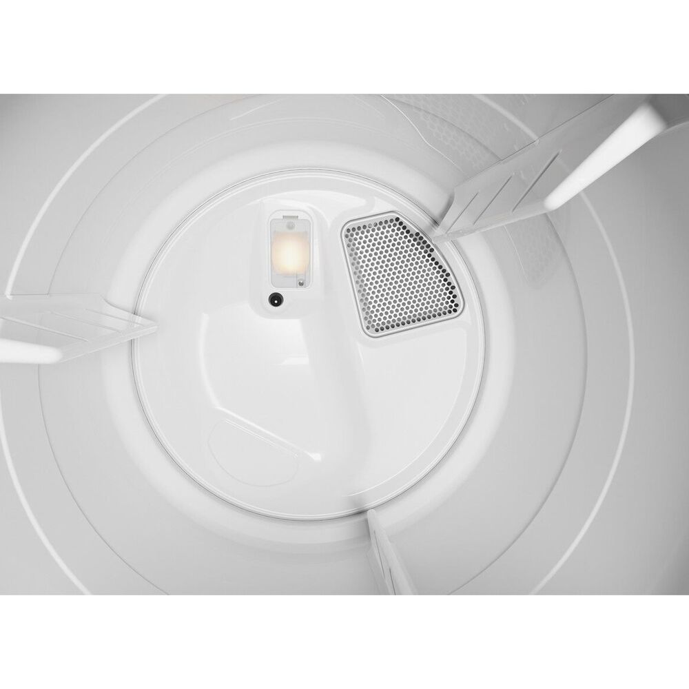 Maytag 7.4 Cu. Ft. Front Load Gas Dryer with Steam Cycles in White