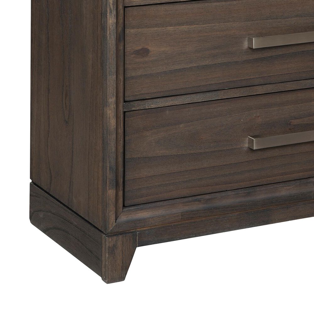 Signature Design by Ashley Brueban 5 Drawer Chest in Chestnut Brown, , large