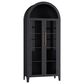 GARVEE 63" Arched Kitchen Pantry Cabinet in Black, , large