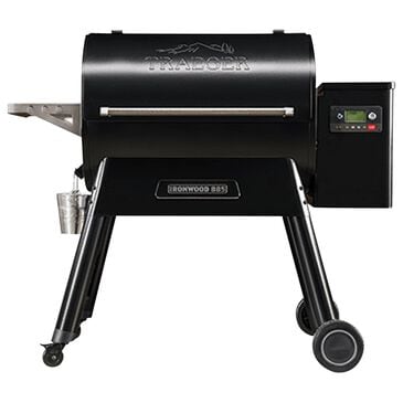 Traeger Grills Ironwood Series 885 Pellet Smoker Grill in Black, , large