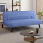 Lifestyle Solutions Frankie Convertible Sofa in Blue, , large