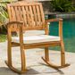 Noble House Selma Patio Rocking Chair in Cream, , large