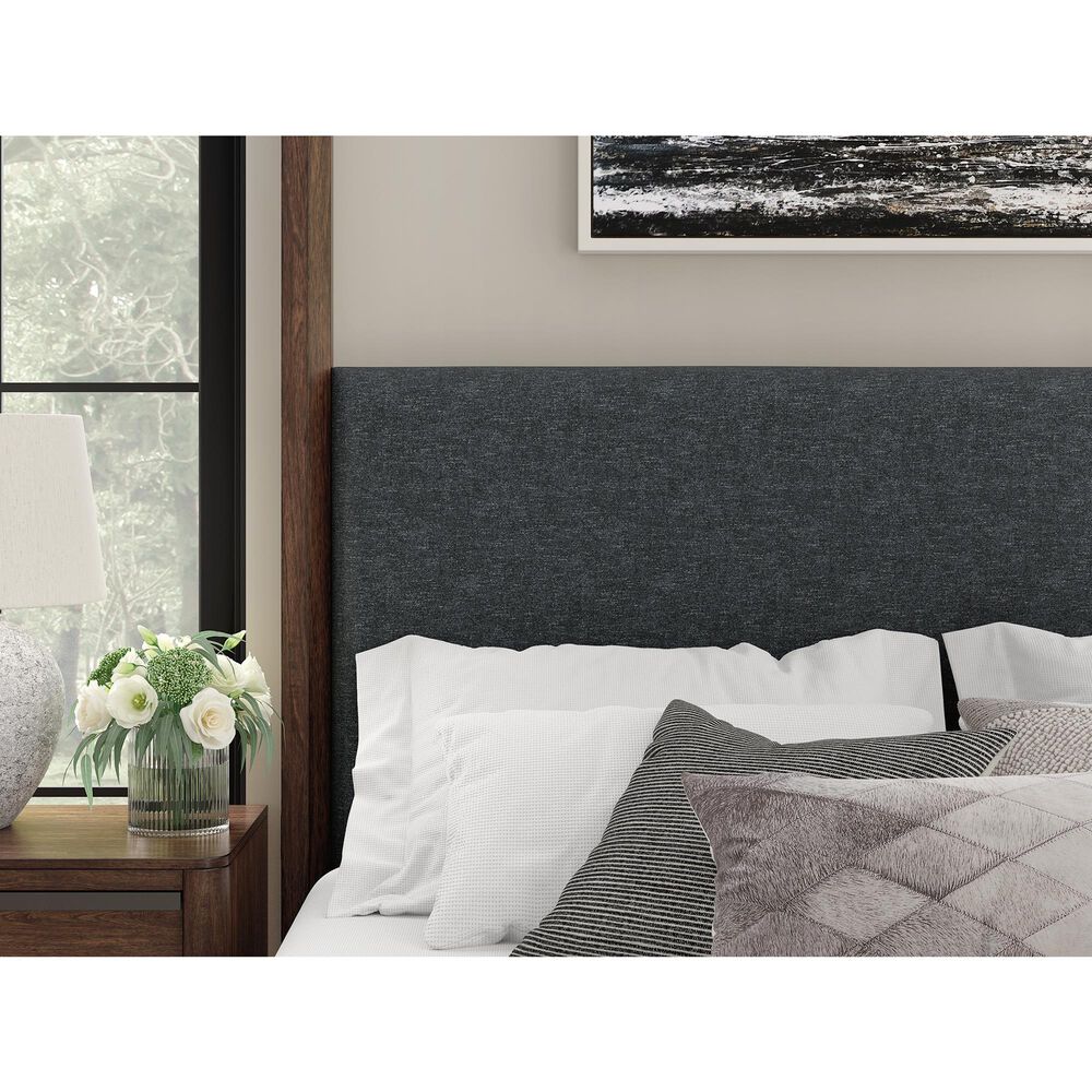 Ashley Dilenno Queen Canopy Bed in Dark Brown, , large