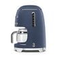 SMEG 47 Oz Drip Filter Coffee Machine in Navy Blue, , large