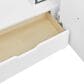 37B Kinsale 36" Single Bathroom Vanity Cabinet in Bright White with White Composite Stone Top and Backsplash, , large