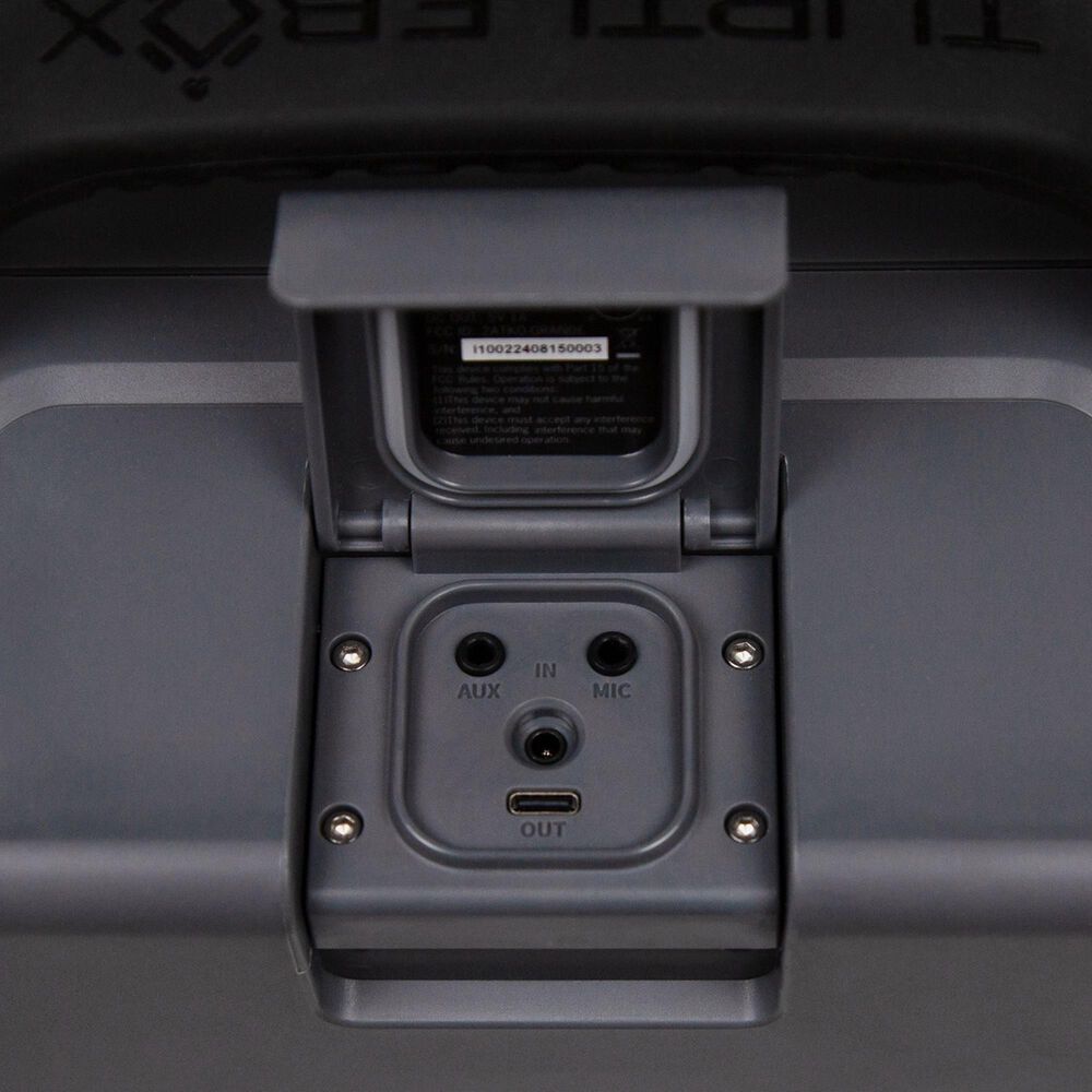 Turtlebox Audio Grande Outdoor Speaker in Gray, , large