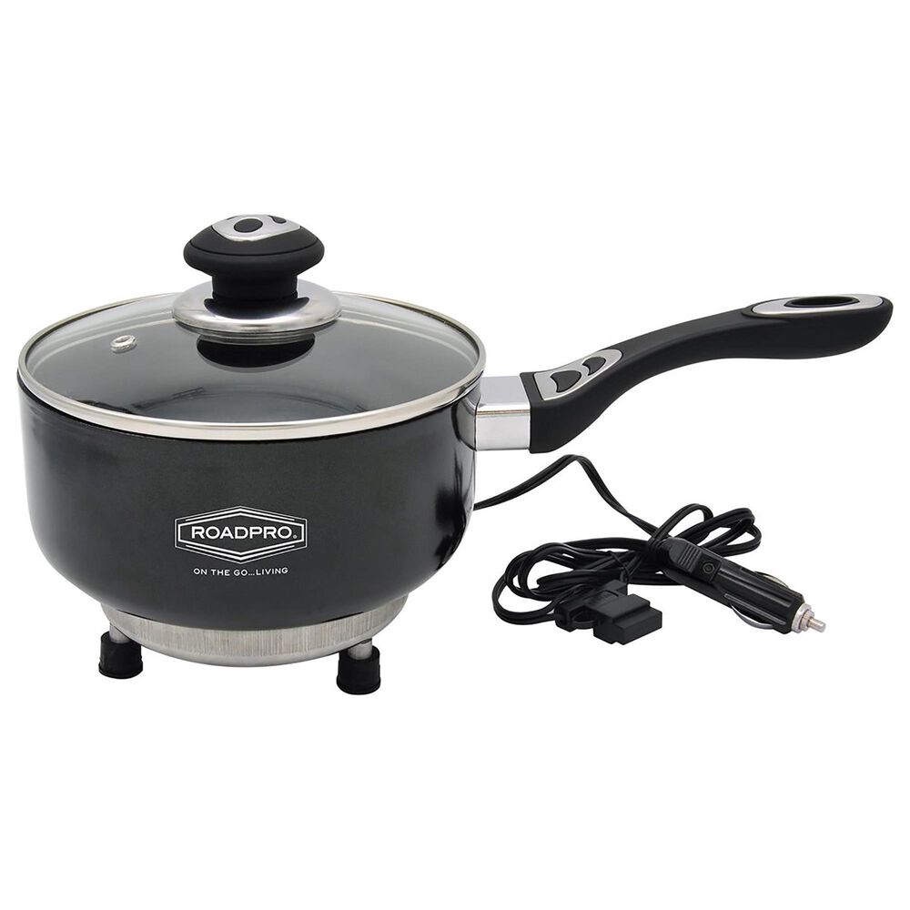 RoadPro 12-Volt Portable Nonstick Saucepan, , large