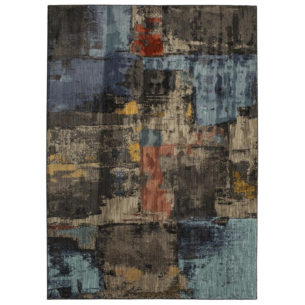Karastan Elements Frisco 91644 8" x 11" Multicolor Area Rug, , large