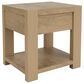 Shannon Hills Davie 1-Drawer Side Table in Pale Oak, , large