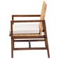 Baxton Studio Lovina Arm Chair in White, , large