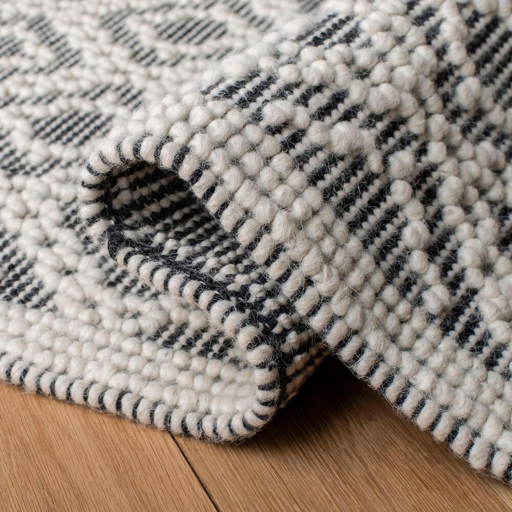 Safavieh Natura 2&#39;3&quot; x 9&#39; Ivory and Black Runner, , large